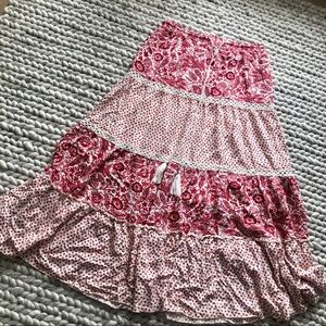 Anthropologie boho Skirt